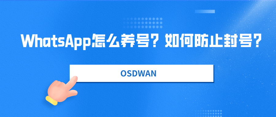 WhatsApp怎么养号？如何防止封号?